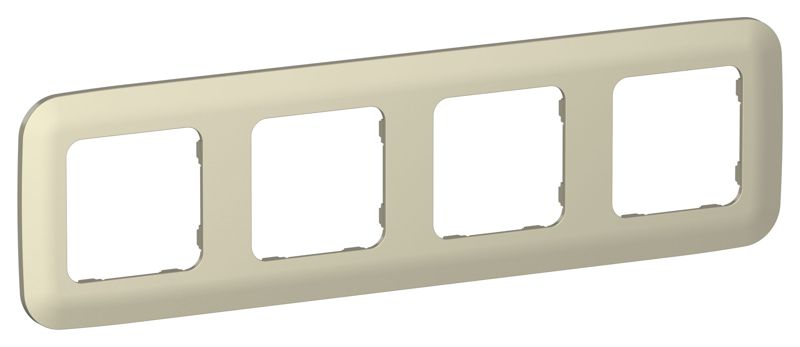 Рамка 4-м СП FLITE РУ-4-А-ФлШ шампань IEK FI-M42-31-20-K37