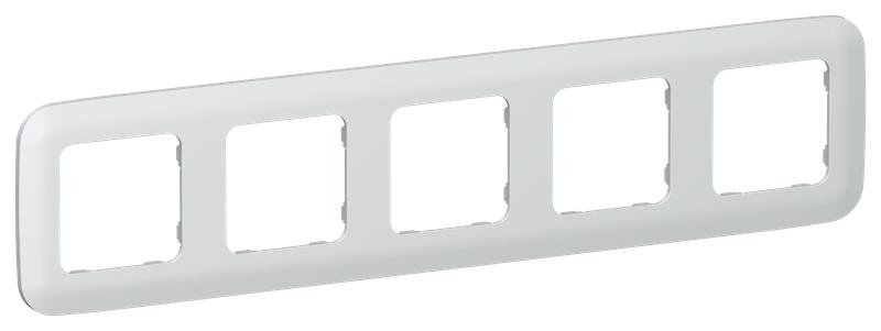 Рамка 5-м СП FLITE РУ-5-А-ФлЖ жемчуж. IEK FI-M52-31-20-K36