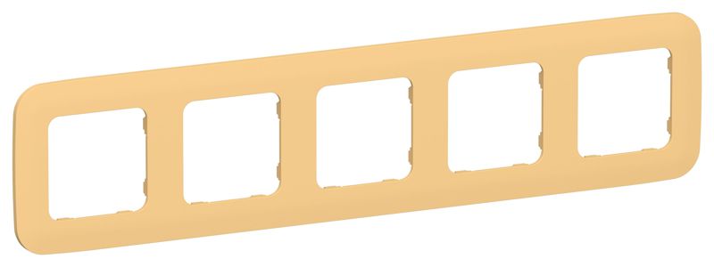 Рамка 5-м СП FLITE РУ-5-А-ФлЗ золотарник IEK FI-M52-31-20-K90