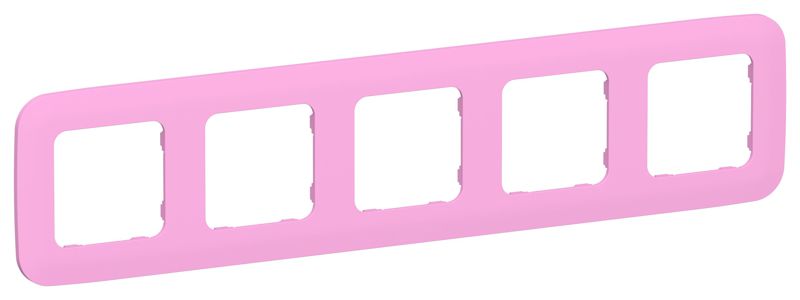 Рамка 5-м СП FLITE РУ-5-А-ФлПр пурпур. IEK FI-M52-31-20-K99