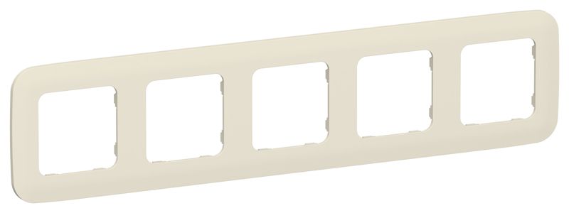 Рамка 5-м СП FLITE РУ-5-А-ФлСл сливочный IEK FI-M52-31-20-K86