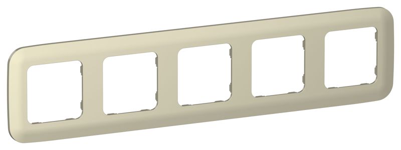 Рамка 5-м СП FLITE РУ-5-А-ФлШ шампань IEK FI-M52-31-20-K37