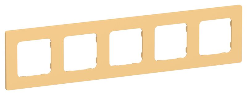 Рамка 5-м СП FLITE РУ-5-К-ФлЗ золотарник IEK FI-M52-32-20-K90