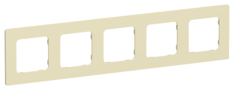 Рамка 5-м СП FLITE РУ-5-К-ФлН навахо IEK FI-M52-32-20-K87