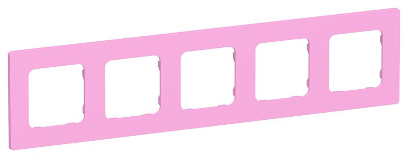 Рамка 5-м СП FLITE РУ-5-К-ФлПр пурпур. IEK FI-M52-32-20-K99