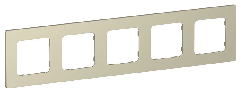 Рамка 5-м СП FLITE РУ-5-К-ФлШ шампань IEK FI-M52-32-20-K37