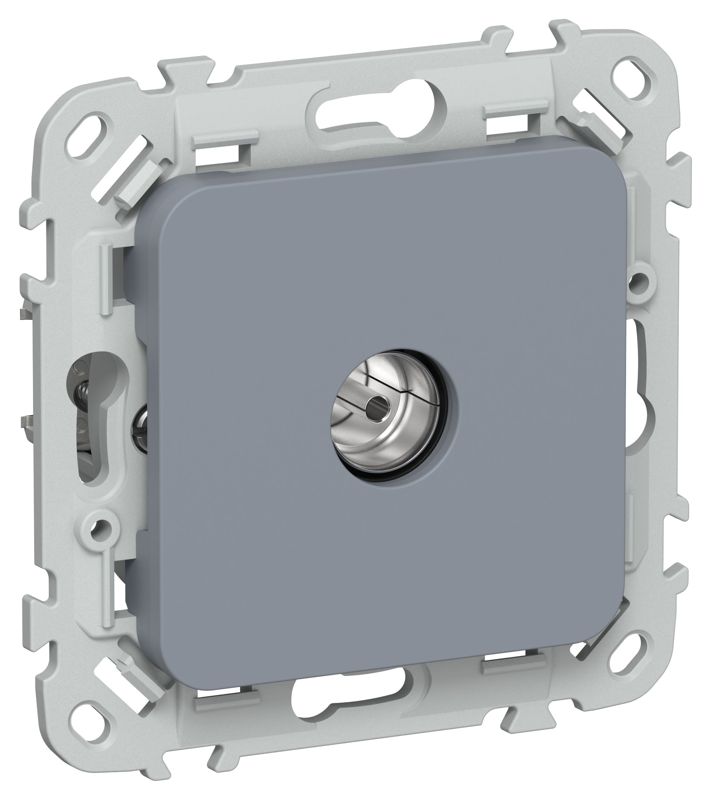 Розетка телевизионная оконечная СП FLITE РТВм-1-1-1-ФлМ тип M экранир. механизм маренго IEK FI-A13-O-K35