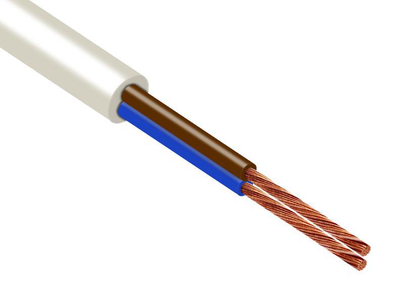 Провод TOKOV ELECTRIC ПВС 2х1.5 380В Б (уп.5м) 1945427