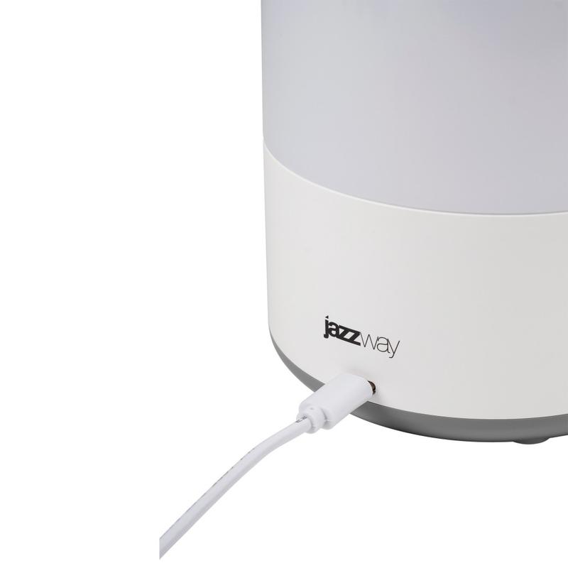 Фонарь Accu5-L44-wh 48SMDх0.5Вт 400лм 9000К-10000К (Li-ion аккумулятор 3.7В 18650 1800мАч со встроенной защитной платой) USB Type-C диммер IP20 бел. JazzWay 5055674