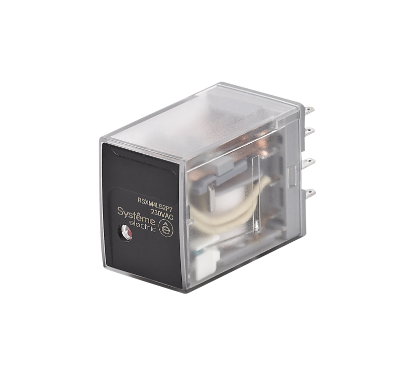 Реле 5А 4перекл. 230В AC LED SchE RSXM4LB2P7