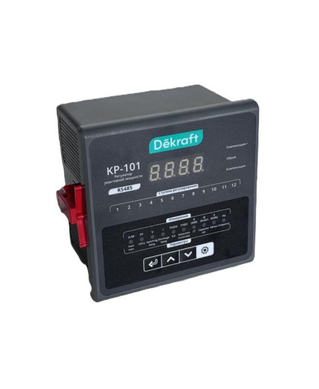 Регулятор реактивной мощности КР-101 220В АС 10 ступеней RS485 DEKraft 50586DEK
