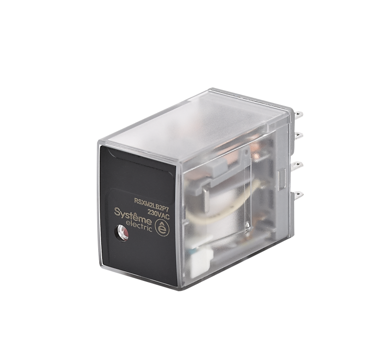 Реле 6.5А 2перекл. 230В AC LED SE RSXM2LB2P7