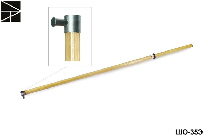 Штанга изолирующая оперативная ШО-10Э (стеклотрубка) с протоколом испытаний ЭЛЕКТРО ТРЕЙД ET-SHO103S-P