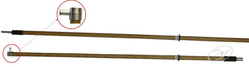 Штанга изолирующая оперативная с универс. головкой ШОУ-15 с протоколом испытаний ЭЛЕКТРО ТРЕЙД SHO117-P