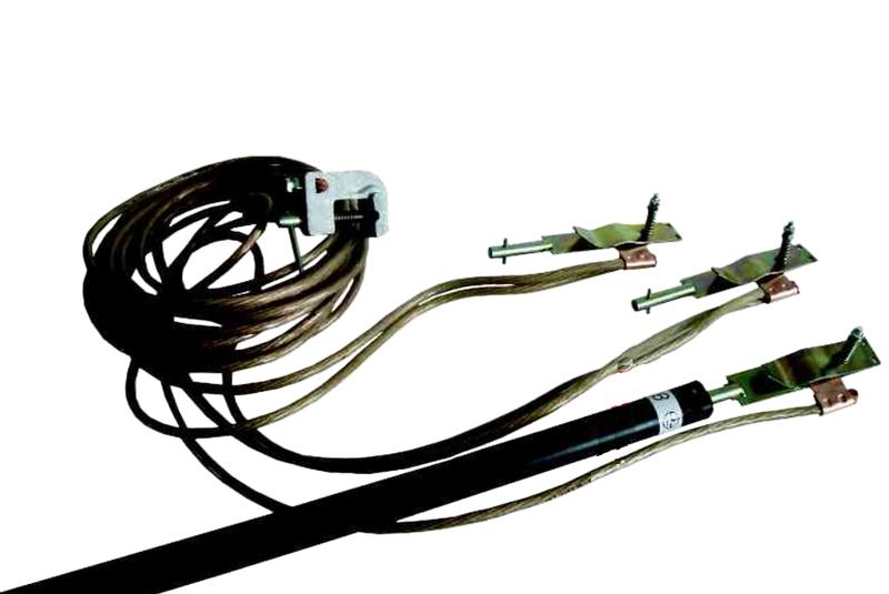 Заземление переносное для воздушных линий ЗПЛ-10М сечение 16мм с протоколом испытаний ЭЛЕКТРО ТРЕЙД ELP-ZAP232-16-P