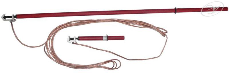 Заземление переносное для воздушных линий ЗПЛ-35Н-1 сечение 35мм с протоколом испытаний ЭЛЕКТРО ТРЕЙД ZAP155-35-P