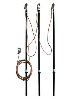 Заземление переносное для воздушных линий ЗПЛ-35М-3 сечение 50мм с протоколом испытаний ЭЛЕКТРО ТРЕЙД ELP-ZAP236-50-P