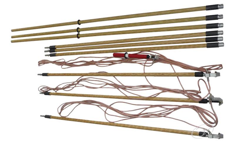 Заземление переносное для воздушных линий ЗПЛ-500Н-3 с протоколом испытаний ЭЛЕКТРО ТРЕЙД ZAP201-P