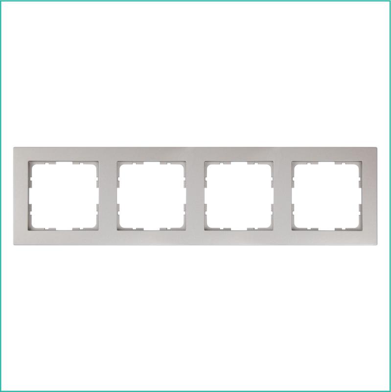 Рамка 4-м G-Classic шампань Jasmart G1004CH