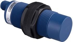 Датчик емкостный (NPN-НЗ) разъем M12х3 (расс. сраб. 3-15мм) выступающий пластик 10-30В DC IP65 EMAS SCM30NP1OSX