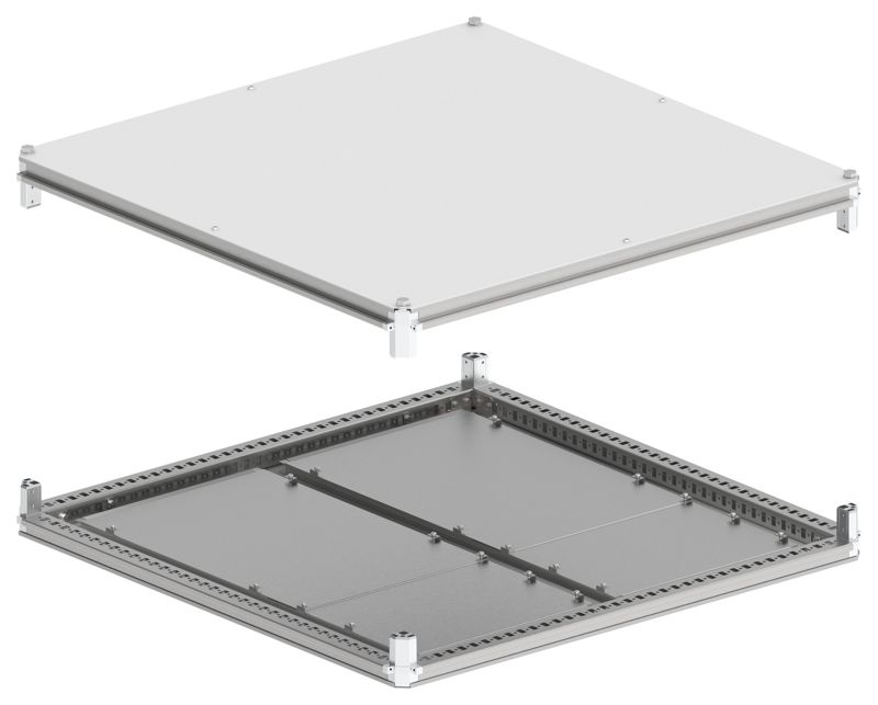 Крыша и основание 1000х1000мм IP54 FORMAT IEK YKM40D-FO-KO-100-100-54