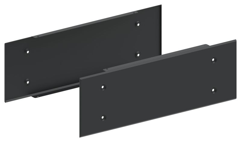 Панель цоколя 200х600 FORMAT RAL7021 (уп.2шт) IEK FO-00D-PC-020-060-7021