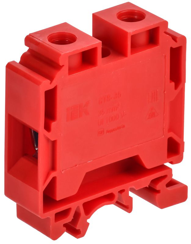Клемма винтовая CTS 35кв.мм красн. ARMAFIX IEK AF-CT10-00-K04-035