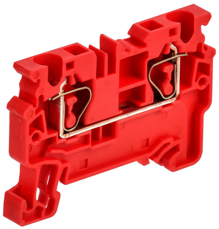 Клемма пружинная проходная CX4 красн. ARMAFIX IEK AF-CT40-00-K04-004