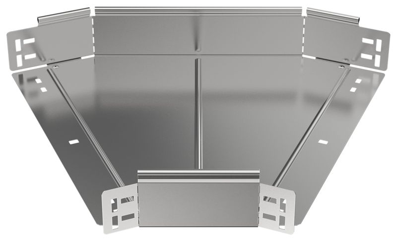 Угол для лотка 45град. 100х400 1.2мм ESCA 5 IEK ES5-PG-45-100-400-12