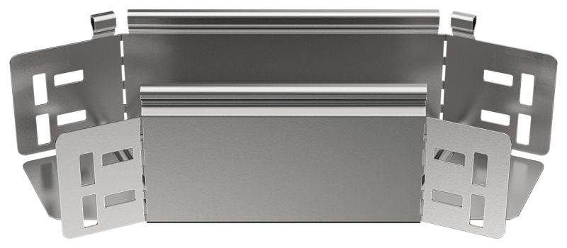 Угол для лотка 45град. 80х80 1.2мм ESCA 5 IEK ES5-PG-45-080-080-12