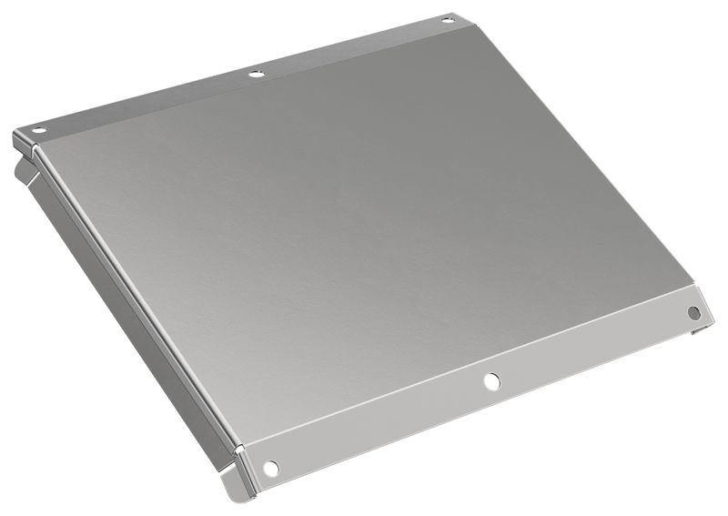 Крышка для угла вертикал. внешн. 45град. 80х150 1.2мм ESCA 5 IEK ES5-PVD-45-080-150-12