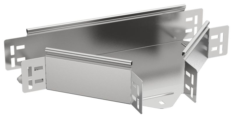 Разветвитель Т-образный 80х100 1.2мм ESCA 5 IEK ES5-RT-080-100-12