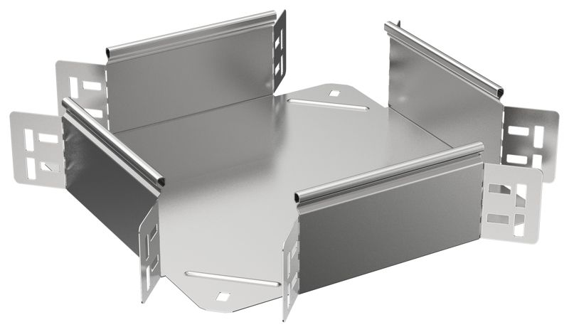 Ответвитель для лотка 80х100 1.2мм ESCA 5 IEK ES5-KR-080-100-12