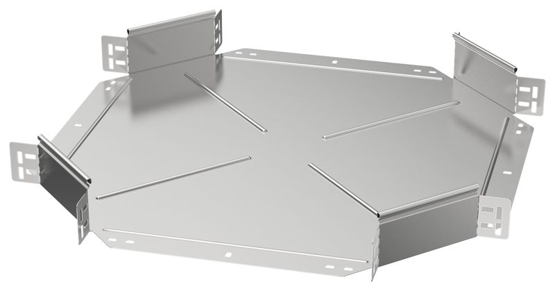 Ответвитель для лотка 80х300 1.2мм ESCA 5 IEK ES5-KR-080-300-12