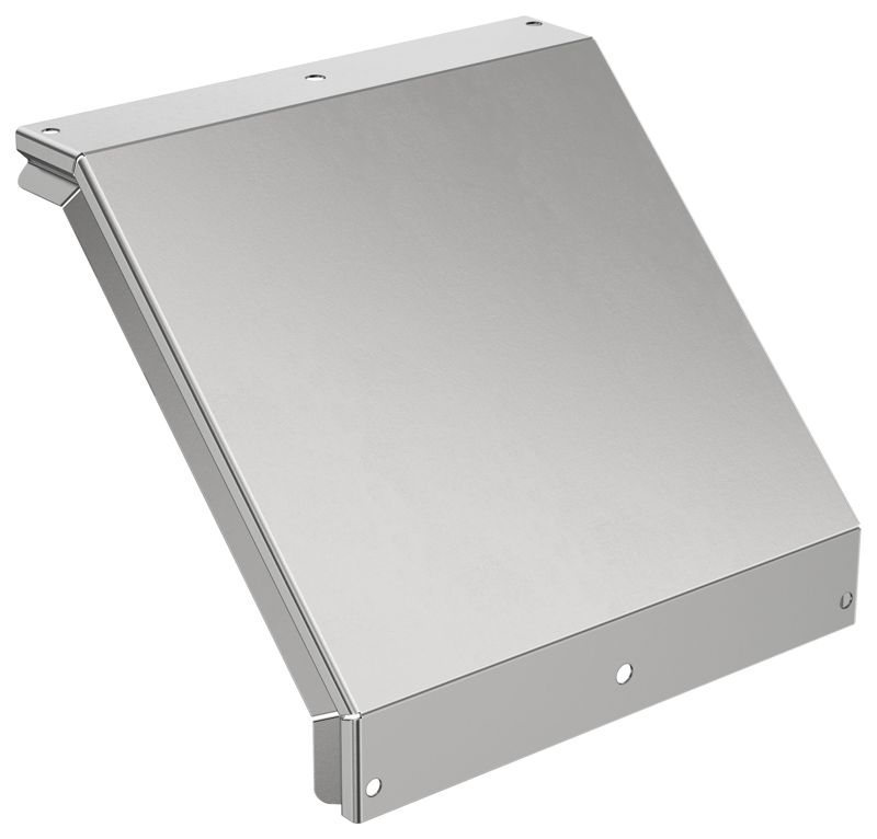 Крышка для угла вертикал. внешн. 90град. 80х200 1.5мм ESCA 7 IEK ES7-PVD-90-080-200-15