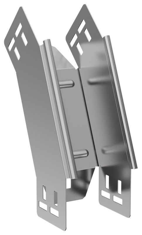 Угол для лотка вертикал. внешн. 45град. 80х80 1.5мм ESCA 7 IEK ES7-PV-45-080-080-15