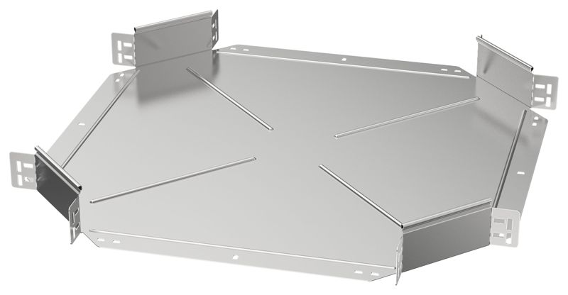 Ответвитель для лотка 100х500 1.5мм ESCA 7 IEK ES7-KR-100-500-15