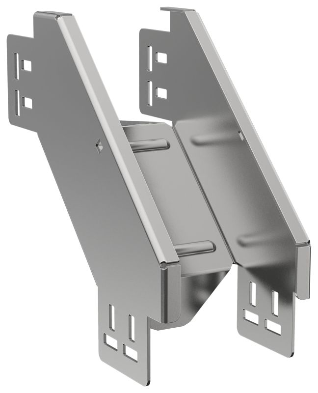 Угол для лотка вертикал. внешн. 90град. 80х100 2мм ESCA 7 IEK ES7-PV-90-080-100-20