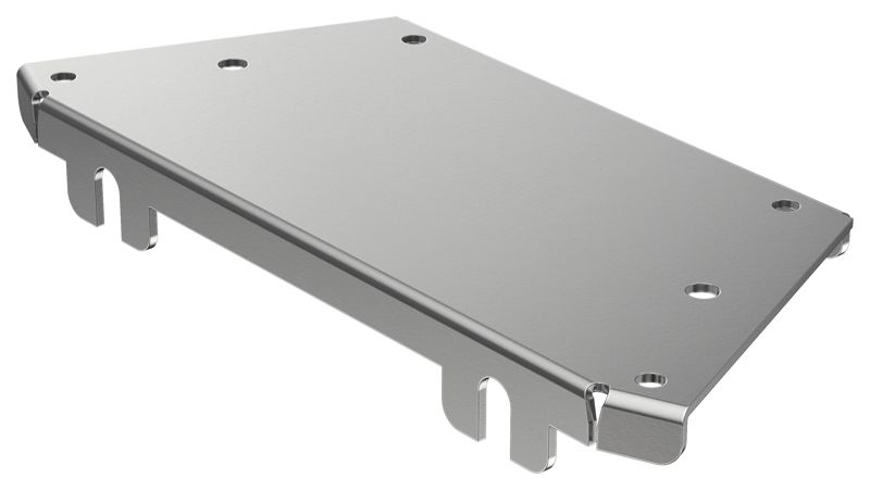 Крышка для угла 45град. осн.80 2мм ESCA 7 IEK ES7-PGD-45-080-20