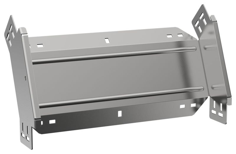 Угол для лотка вертикал. внешн. 45град. 80х400 2мм ESCA 7 IEK ES7-PV-45-080-400-20