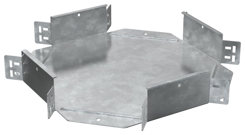 Ответвитель для лотка 80х150 2мм HDZ ESCA 7 IEK ES7-KR-080-150-20-HDZ