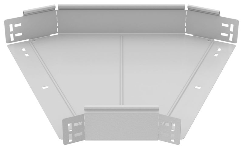 Угол для лотка 45град. 100х400 1.2мм RAL 9016 ESCA 5 IEK ES5-PG-45-100-400-12-RGA