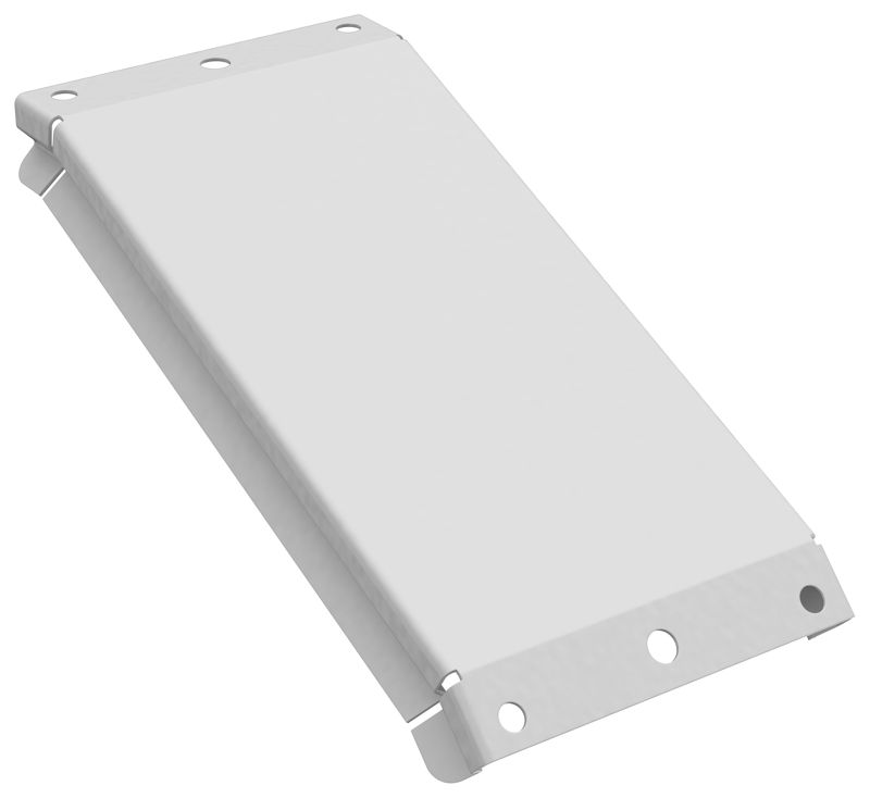 Крышка для угла вертикал. внешн. 45град. 80х80 1.2мм RAL 9016 ESCA 5 IEK ES5-PVD-45-080-080-12-RGA