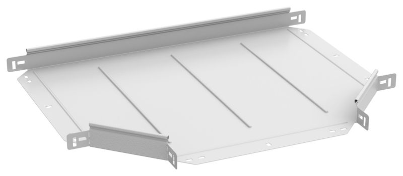 Разветвитель Т-образный 50х300 1.2мм RAL 9016 ESCA 5 IEK ES5-RT-050-300-12-RGA