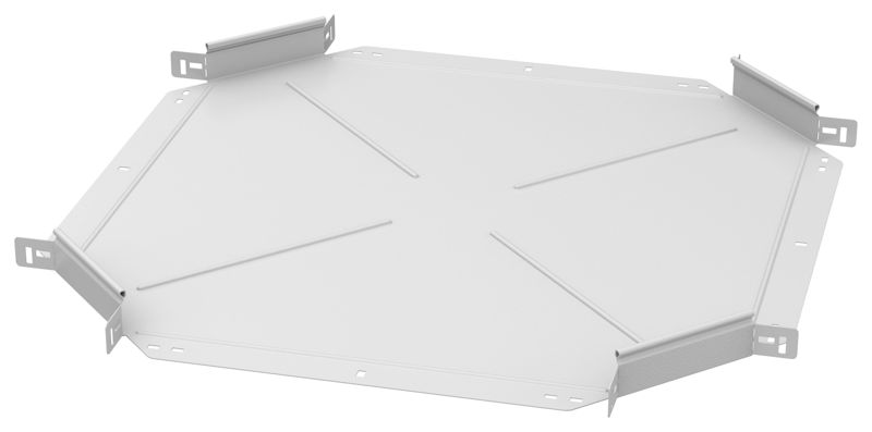 Ответвитель для лотка 50х500 1.2мм RAL 9016 ESCA 5 IEK ES5-KR-050-500-12-RGA