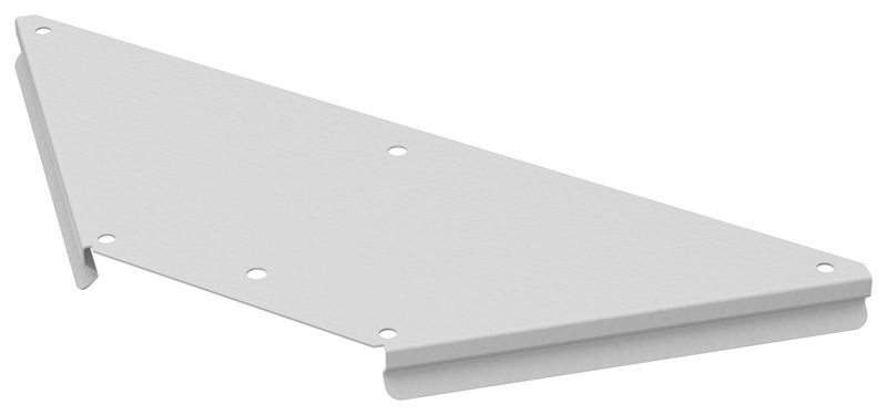 Крышка отвода Т-образ. осн.100 1.2мм RAL 9016 ESCA 5 IEK ES5-OTD-100-12-RGA