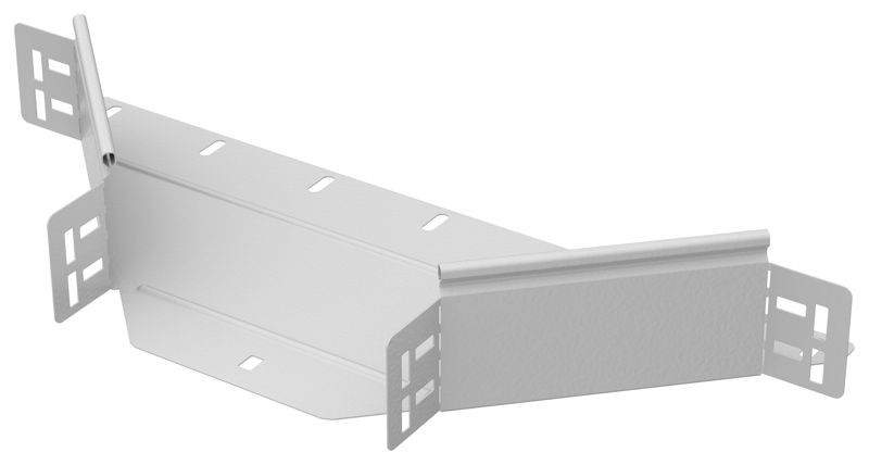 Отвод Т-образный 80х150 1.2мм RAL 9016 ESCA 5 IEK ES5-OT-080-150-12-RGA