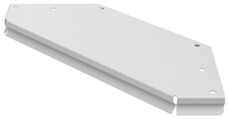 Крышка для угла 90град. осн.100 1.5мм RAL 9016 ESCA 7 IEK ES7-PGD-90-100-15-RGA