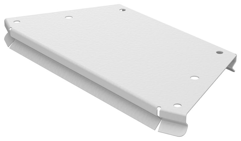 Крышка для угла 45град. осн.80 1.5мм RAL 9016 ESCA 7 IEK ES7-PGD-45-080-15-RGA