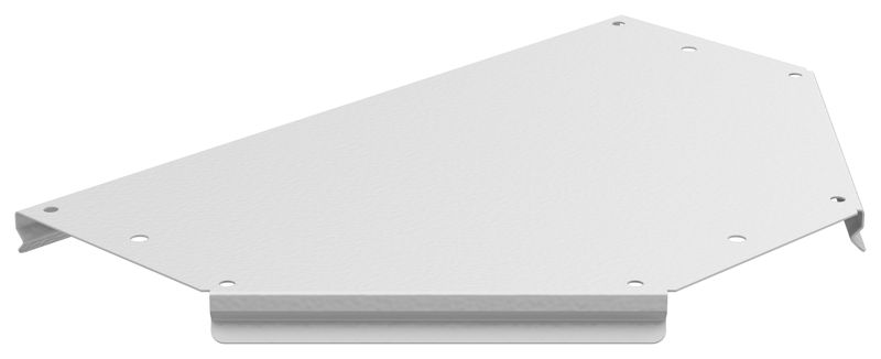 Крышка разветвителя Т-образ. осн.80 1.5мм RAL 9016 ESCA 7 IEK ES7-RTD-080-15-RGA